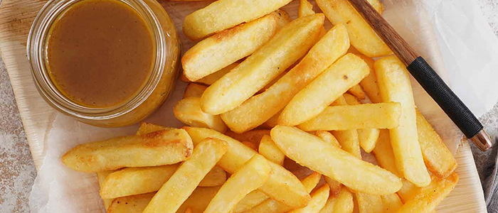 Curry Sauce & Chips 